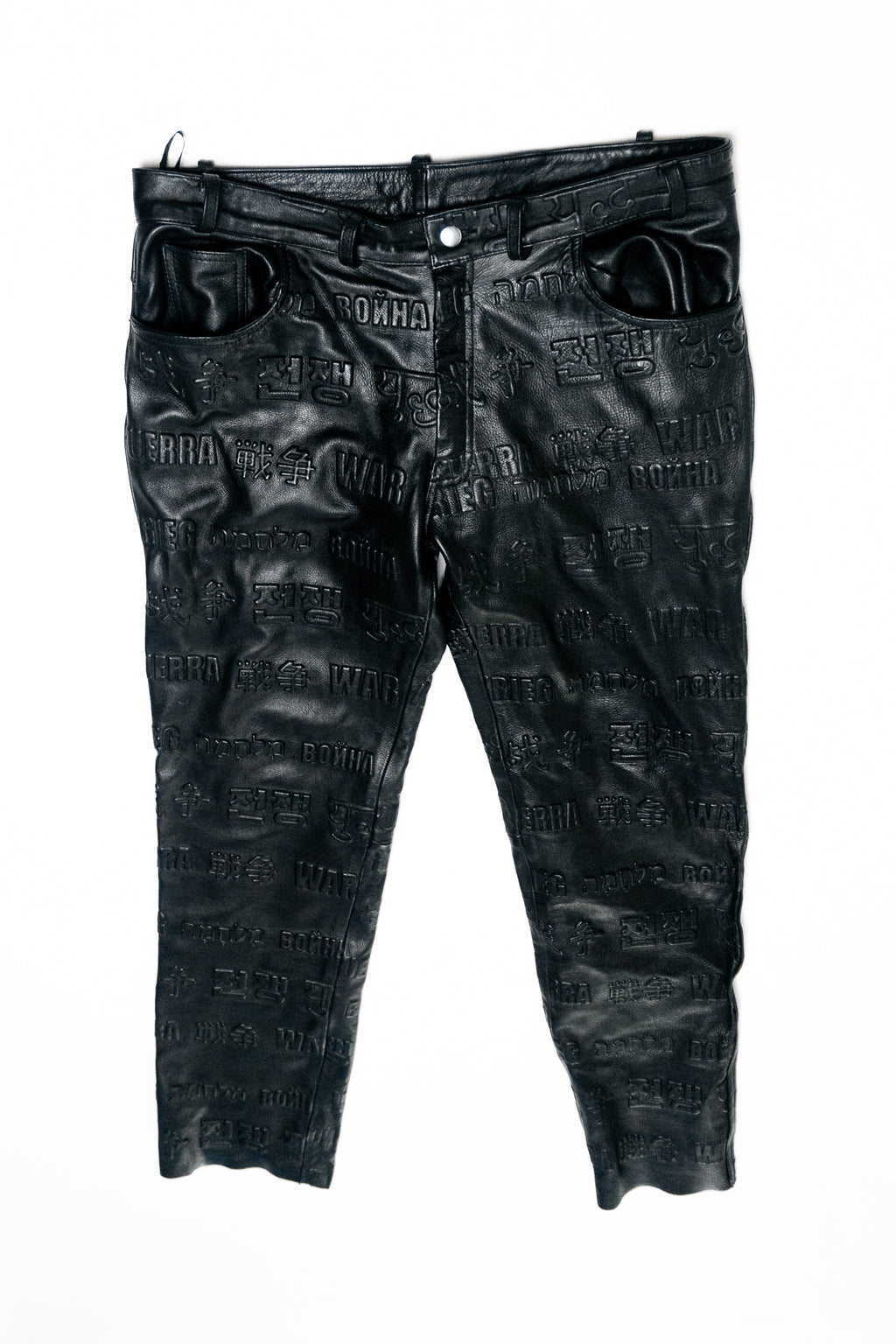 SociEx War Leather Pants (3 COLORS)